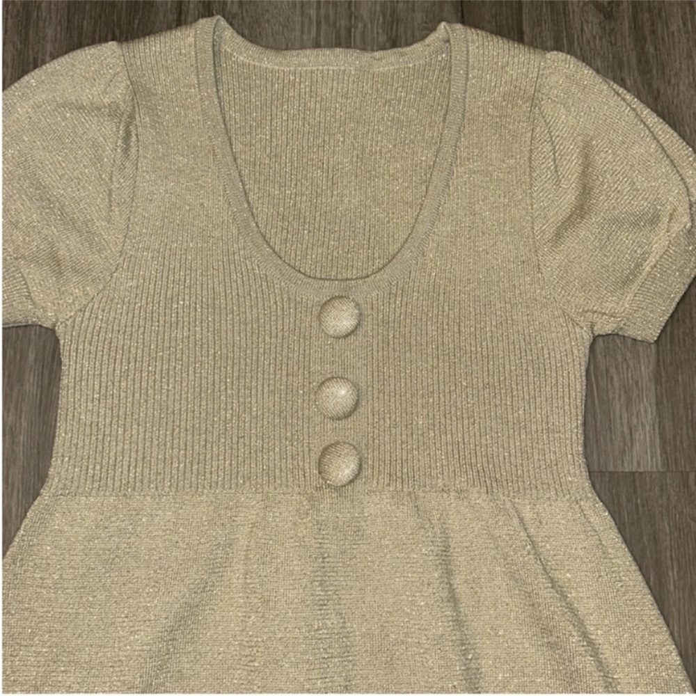 NWOT wool blend Sweater dress - Picture 3 of 6